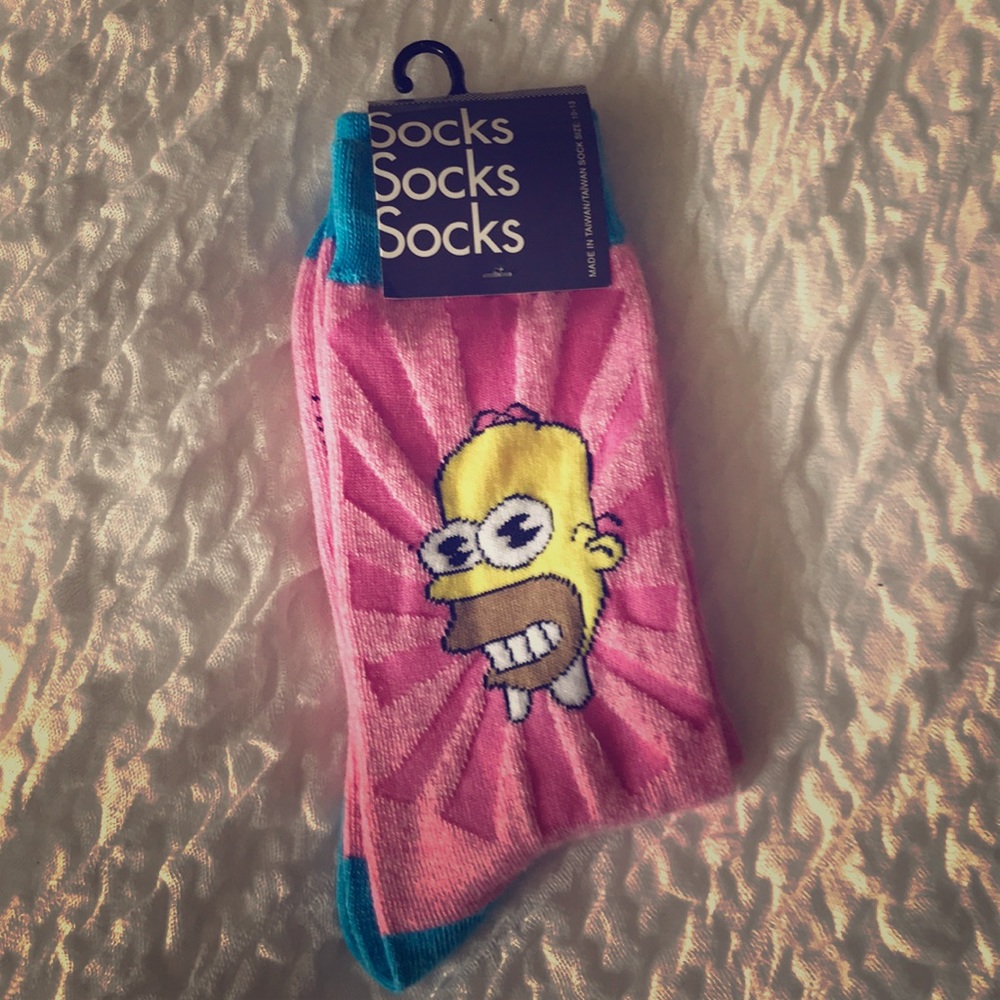Urban Outfitters Homer Simpson socks